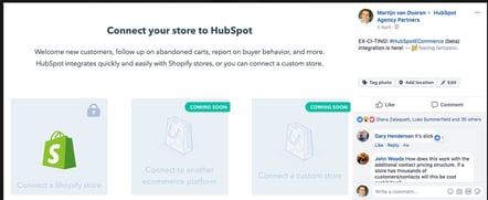 Connect-your-store-to-HubSpot-HubSpot-Agency-Partner-Facebook-Group,-April-2018