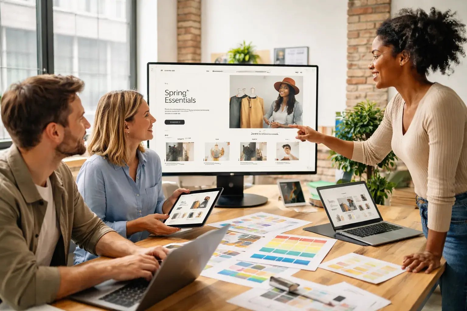 What Shopify storefront build_redesign does