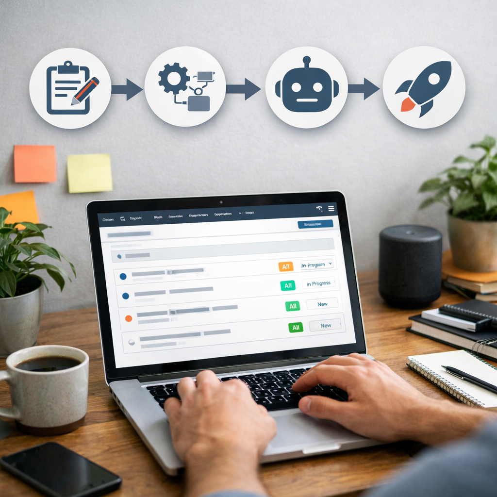 5 Timeline and ProcessHow it worksThis is an ongoing addon to Unlimited HubSpot DevelopmentRequest submission Submit automation requests through your