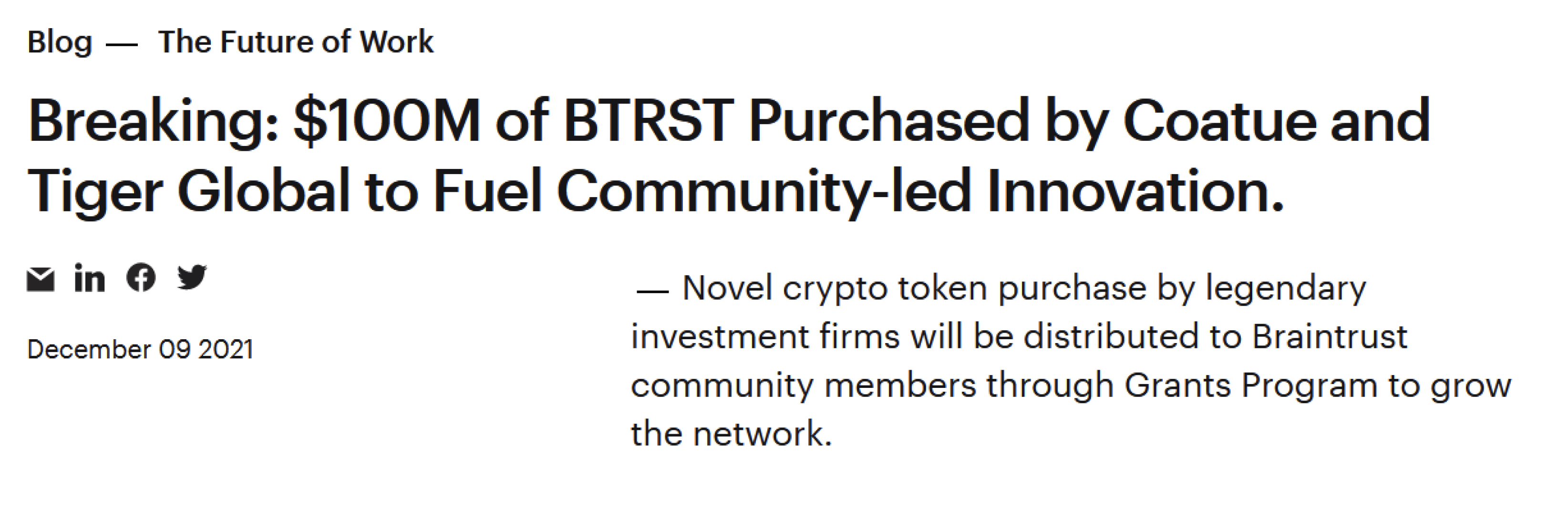 BT Blog