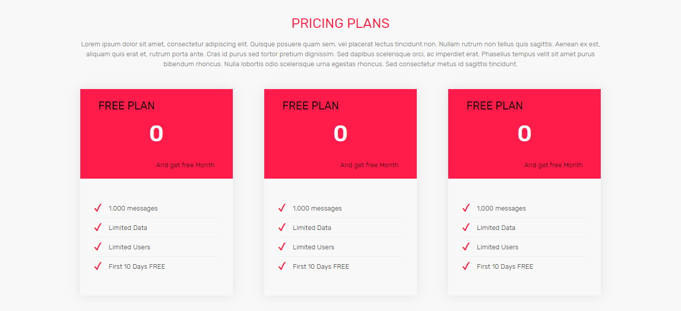 Modularized - Pricing Module