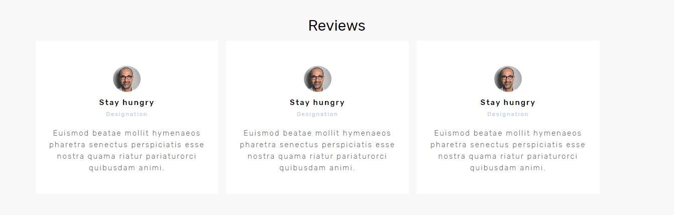 Reviews Module