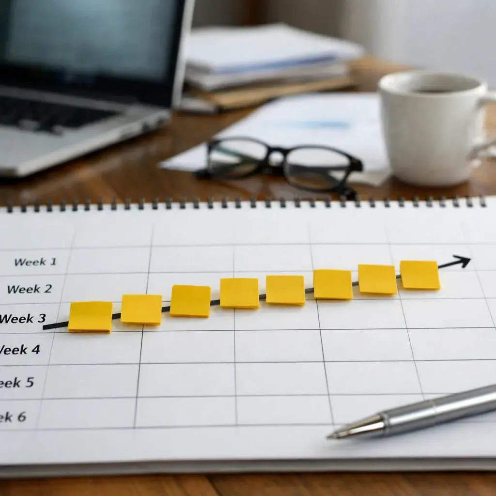 Timeline- 3 to 6 weeks