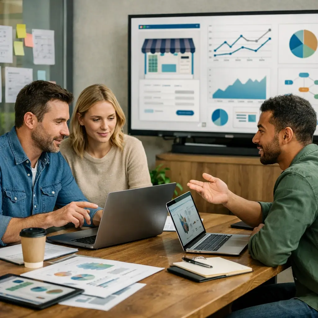 Week 12 Discovery and setup Review store and marketing setup configure integration design lifecycle framework create an realistic image with people wi-1