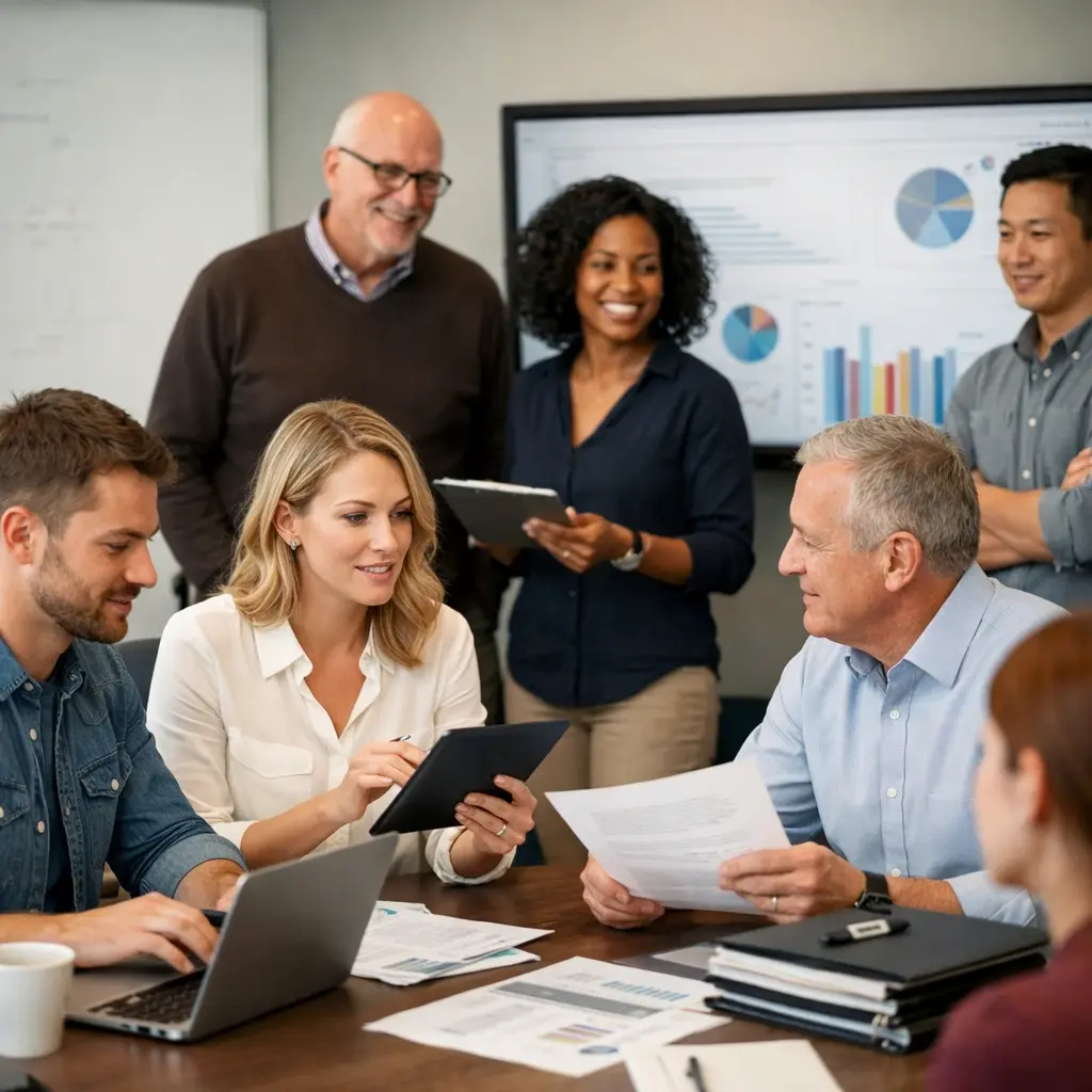 Week 6 Validation and handover Testing stakeholder validation team training documentation deliverycreate an realistic image with people without showin