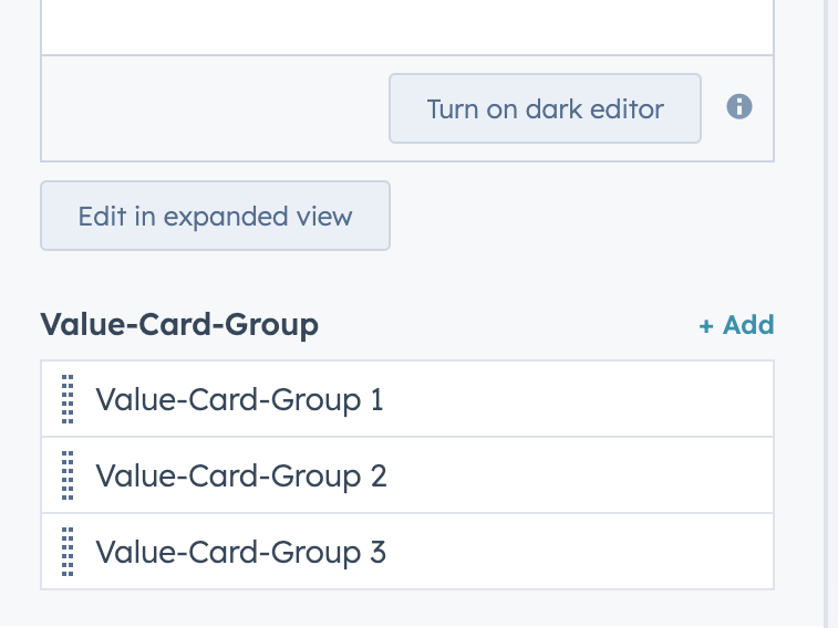 Improved Content Organization: