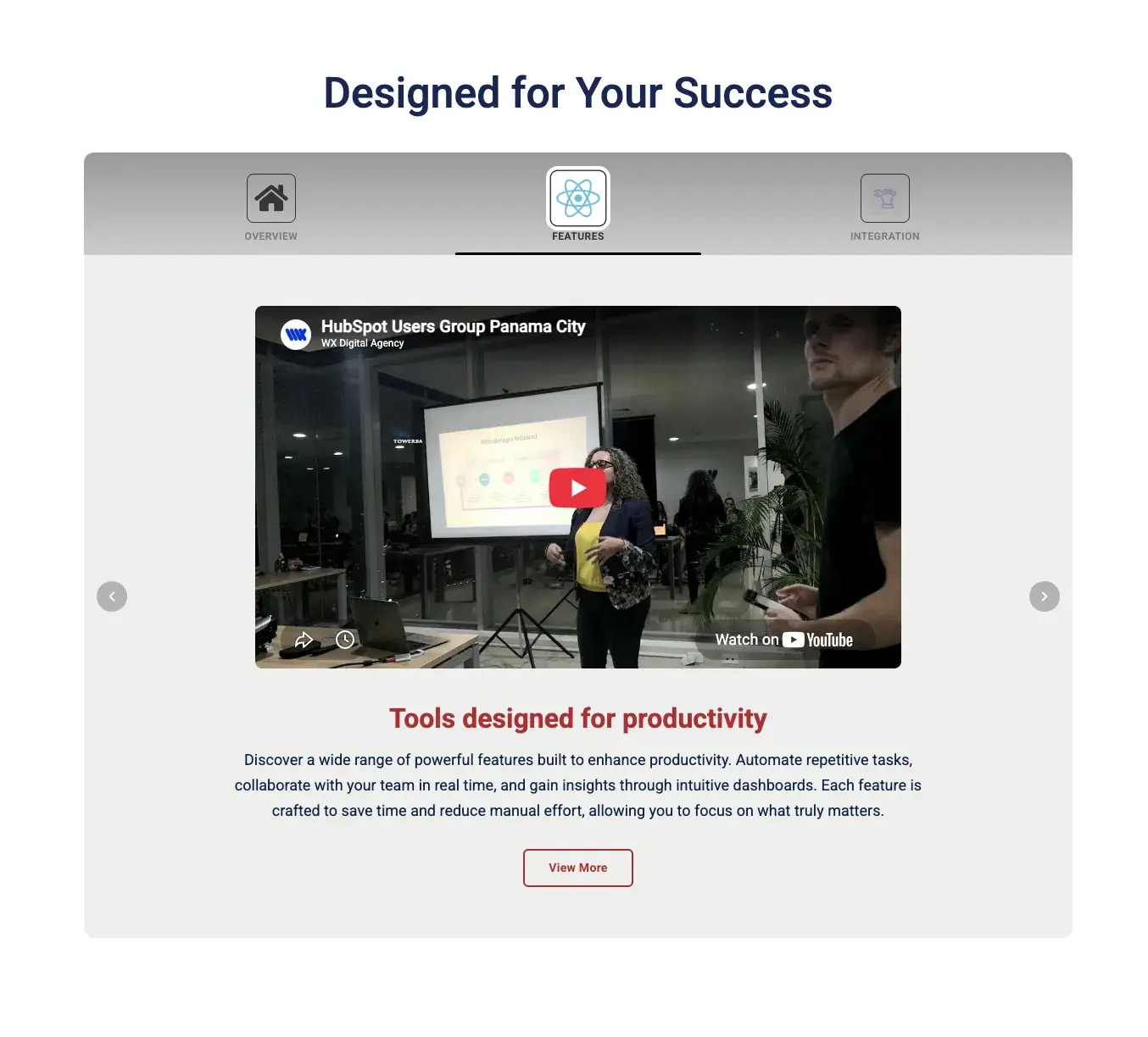 circular tabs banner image