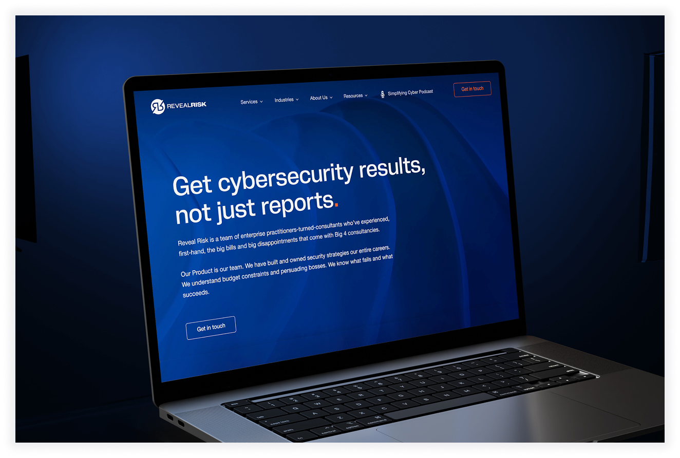 Reveal Risk Rebrand by WX Digital Agency